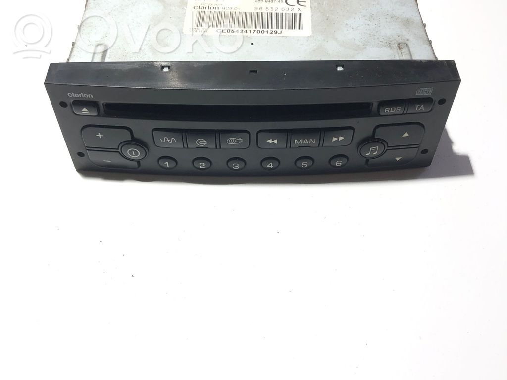 Citroen C3 Radio/CD/DVD/GPS head unit 