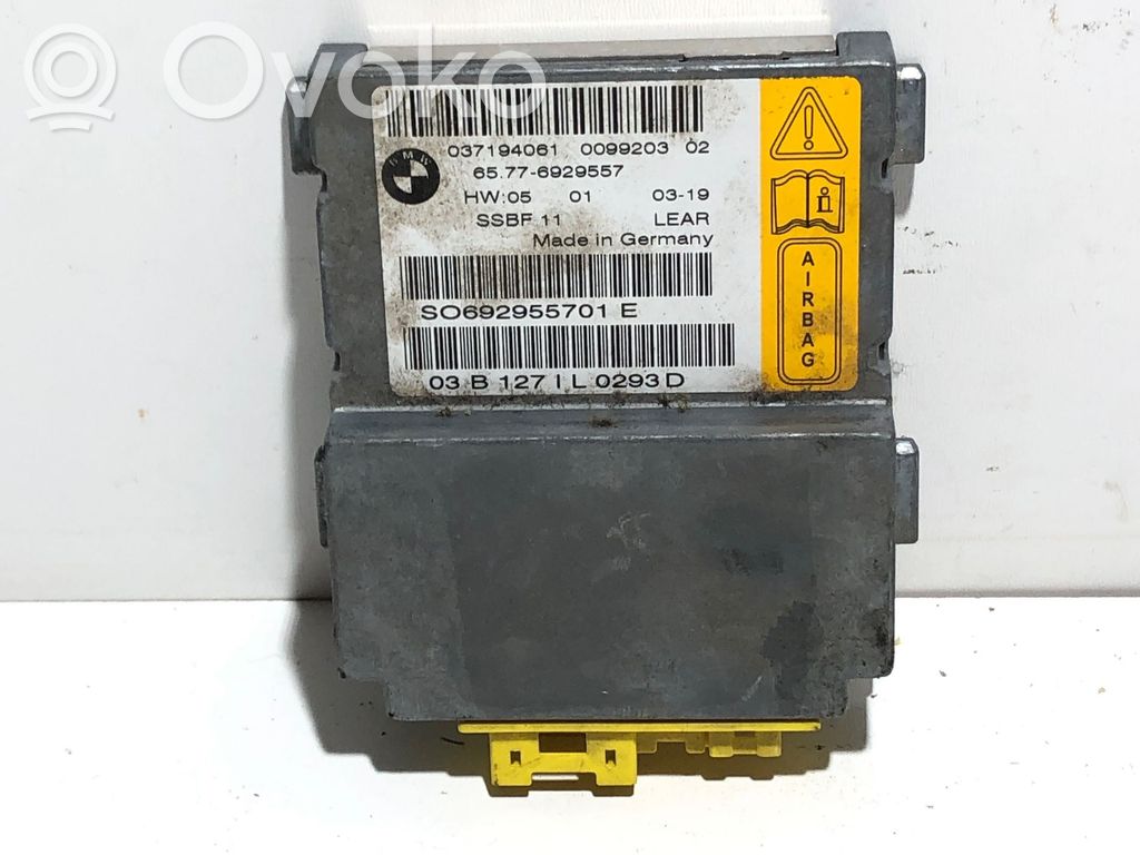 Airbag control unit/module   6929557,037194061,65776929557