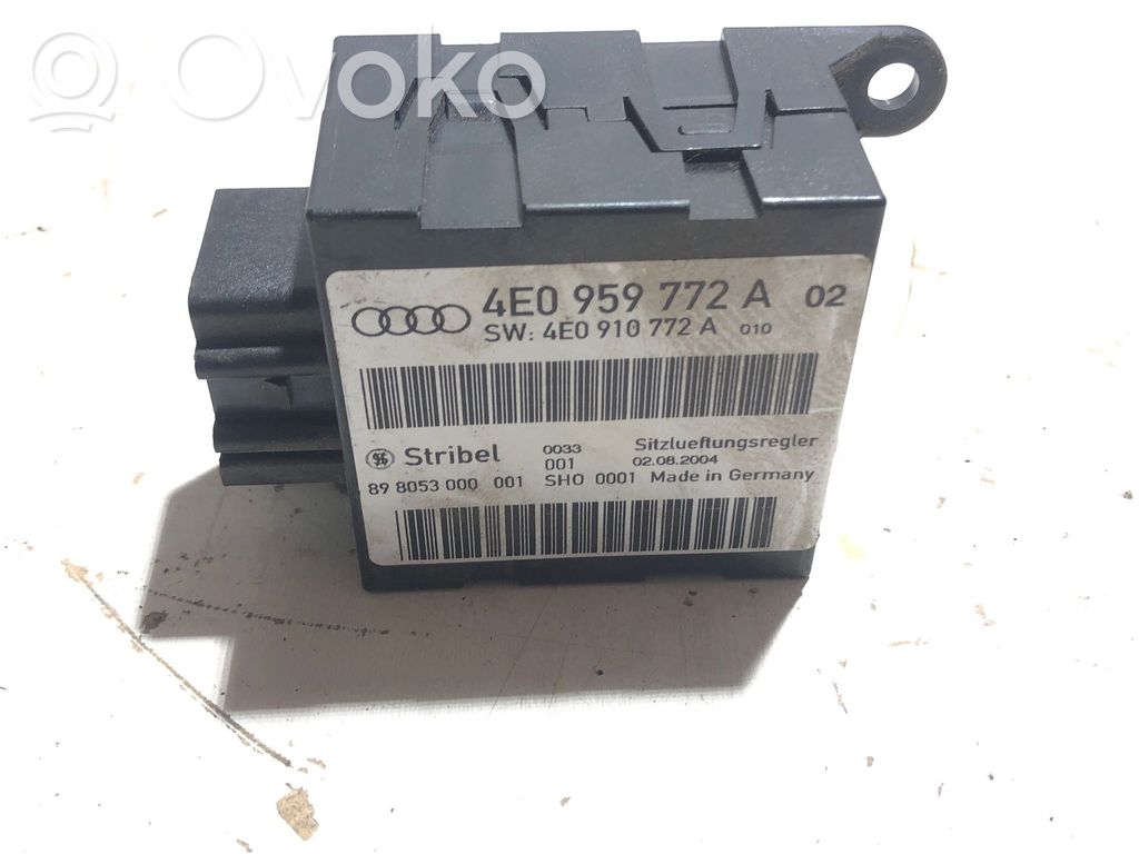 Autres unités de commande / modules   4E0959772A,4E0910772A,898053000
