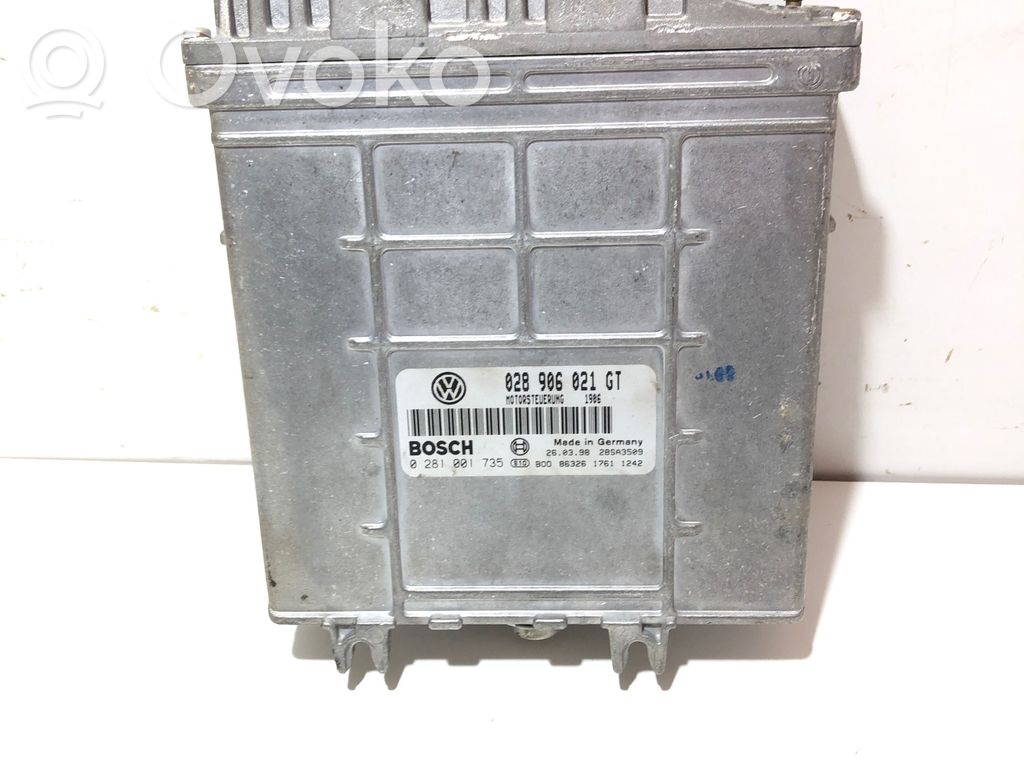 Engine control unit/module   028906021GT,28SA3509,0281001735