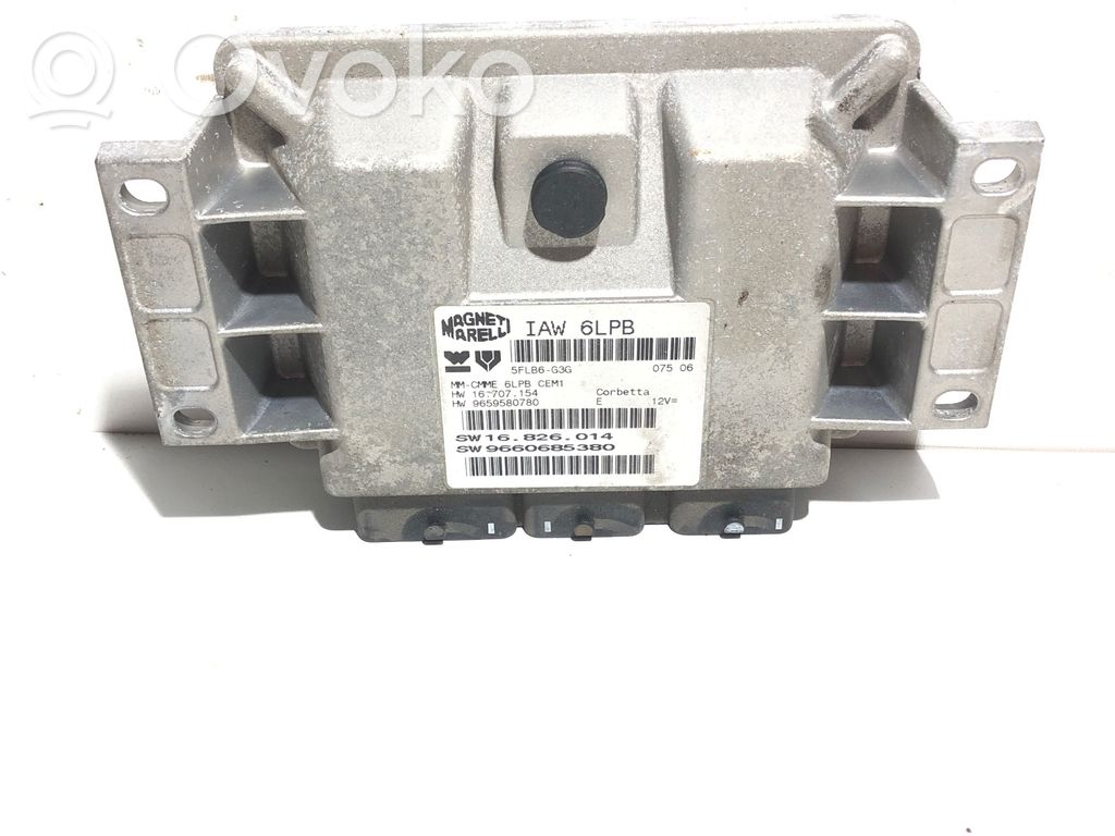 Peugeot 407 Engine control unit/module 