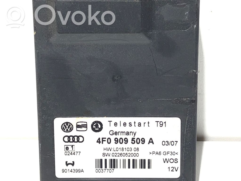 Other control units/modules   4F0909509A,9014399A,0226052000,01810308