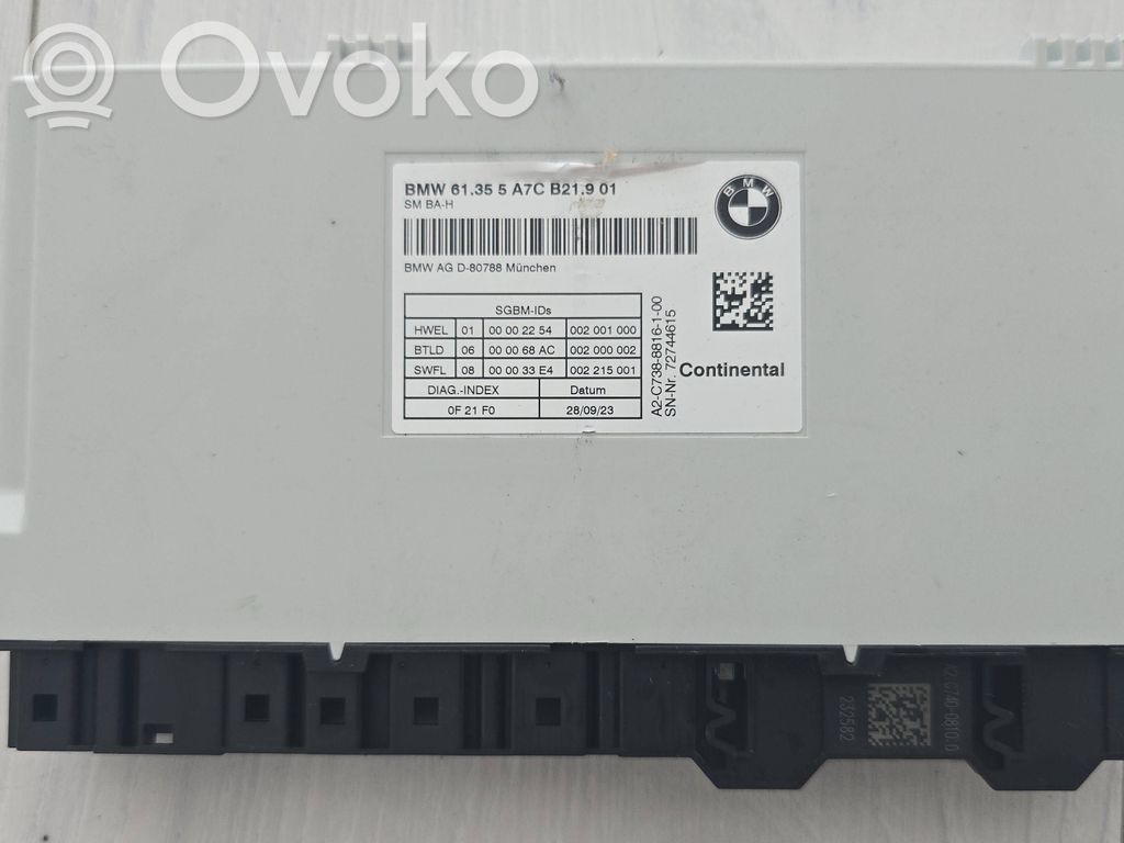 BMW X5 G05 Seat control module 