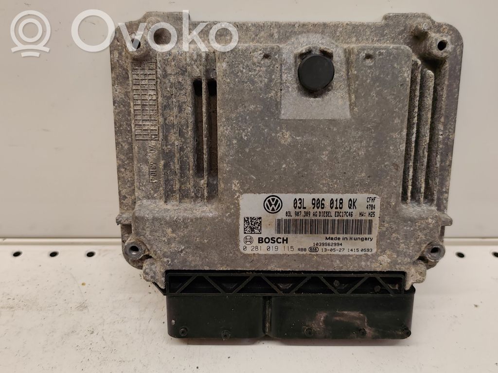 Skoda Yeti (5L) Engine control unit/module 