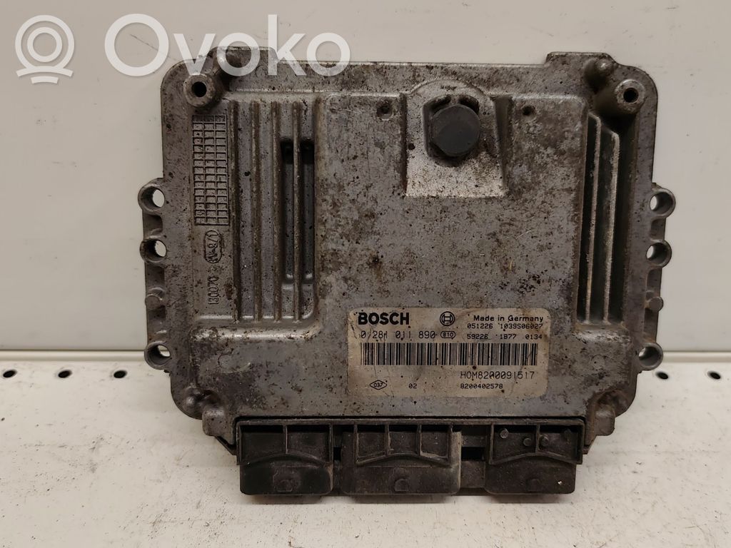 Renault Trafic II (X83) Engine control unit/module 
