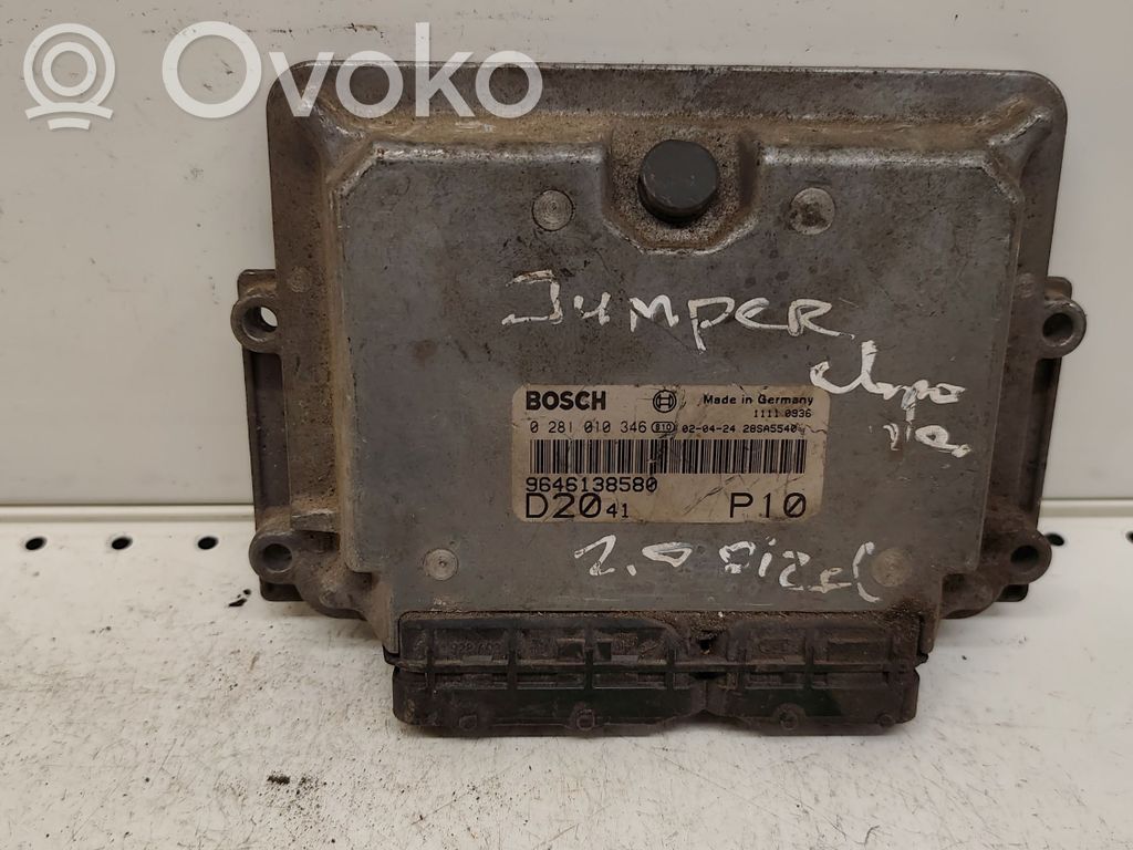 Peugeot Boxer Engine control unit/module 