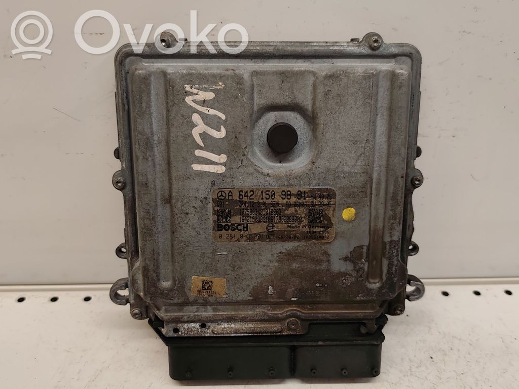 Engine control unit/module   0281013391,A6421509891