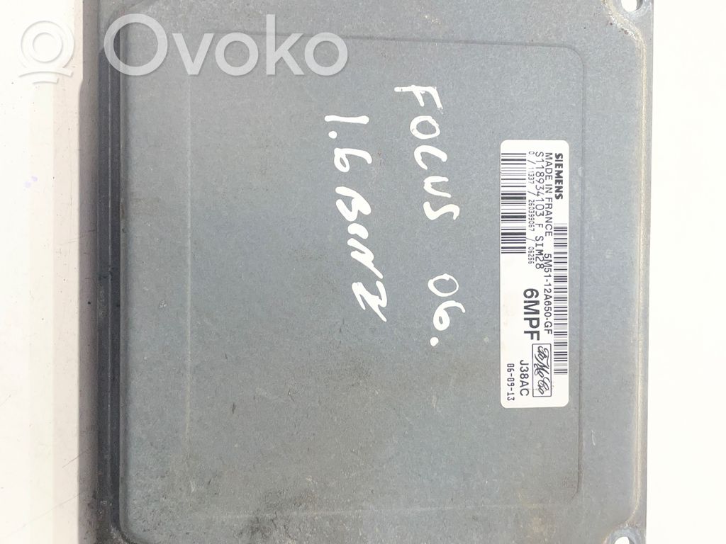 Ford Focus Engine control unit/module 