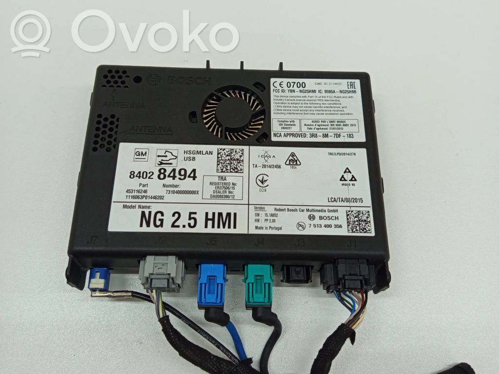 GPS navigation control unit/module   84028494,453116246,7310400000000X