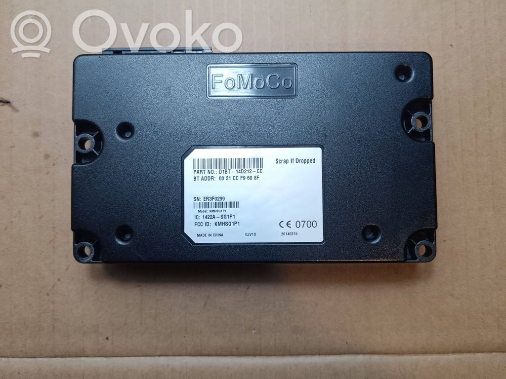 Bluetooth Modul Steuergerät   D1BT14D212CC,ER3F0299,1422ASG1P1,0021CCF9608F