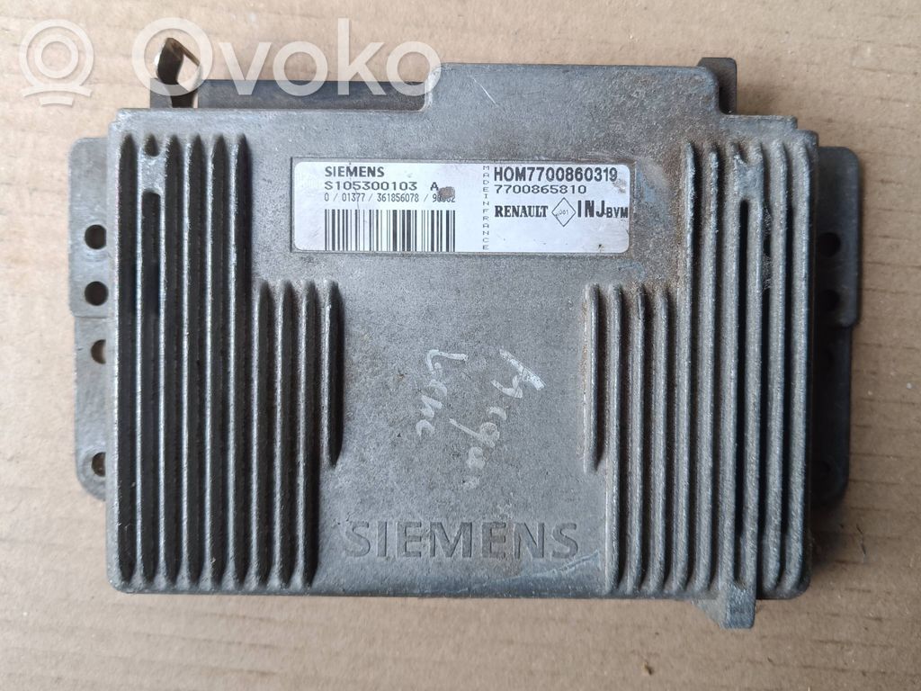 Renault Megane I Engine control unit/module 