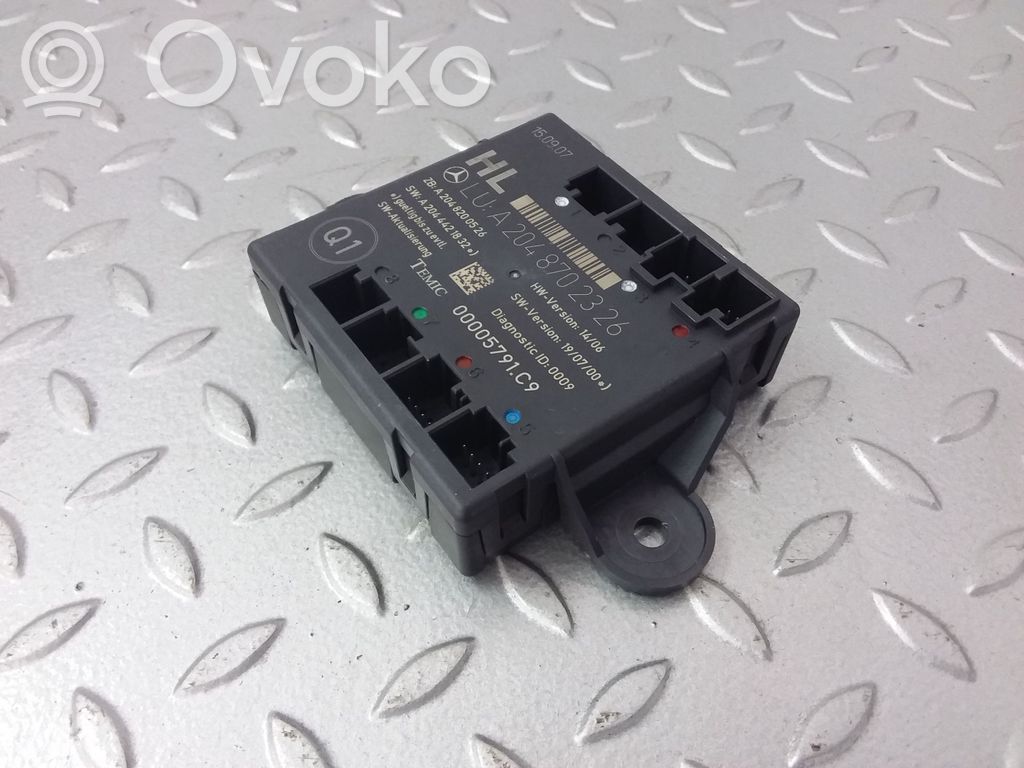 Mercedes-Benz C W204 Door control unit/module 
