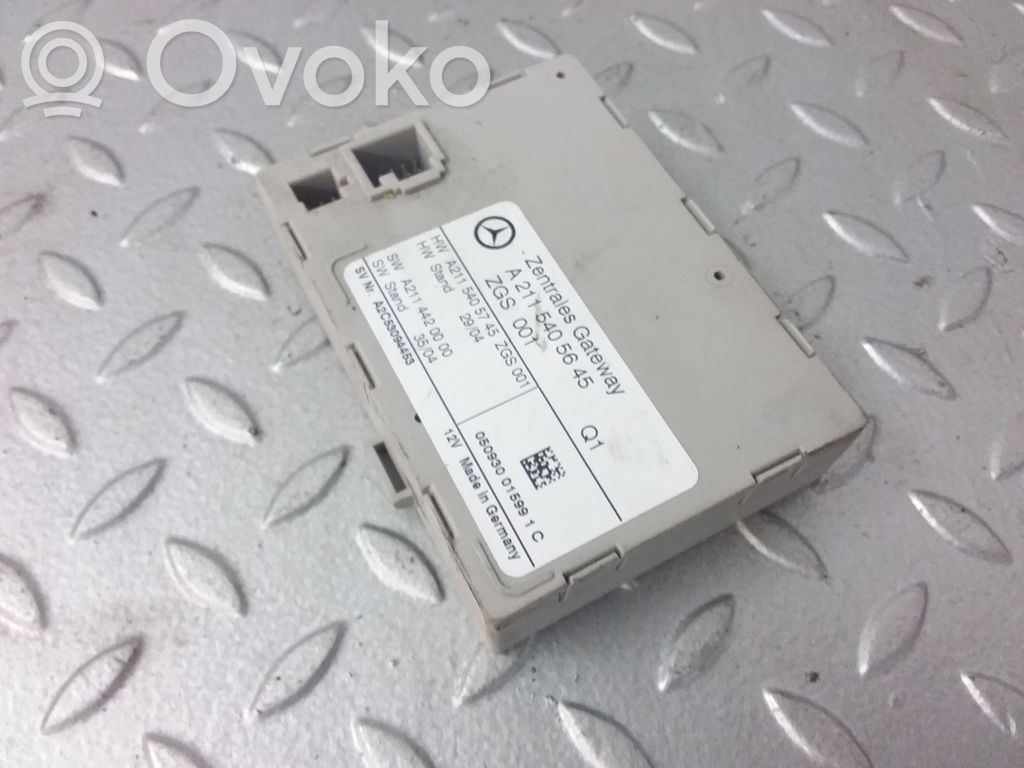 Mercedes-Benz E W211 Unité de commande / module de verrouillage centralisé porte 