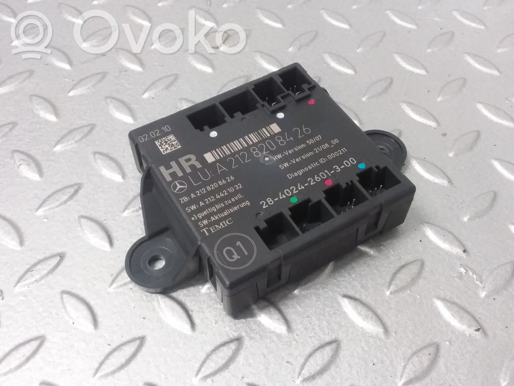 Mercedes-Benz E W212 Door control unit/module 