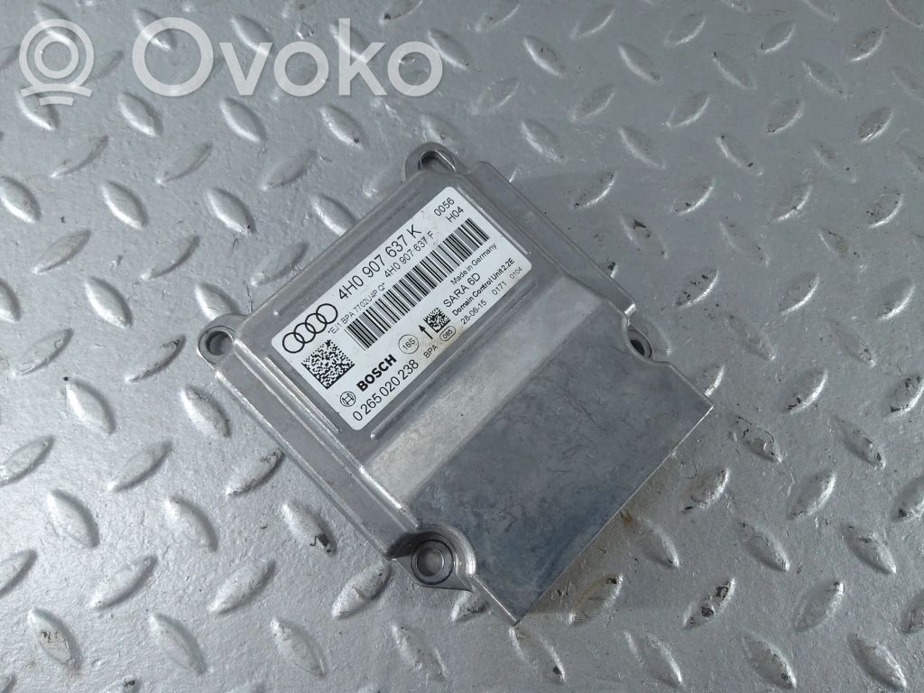 Audi A8 S8 D4 4H ESP (stability system) control unit 