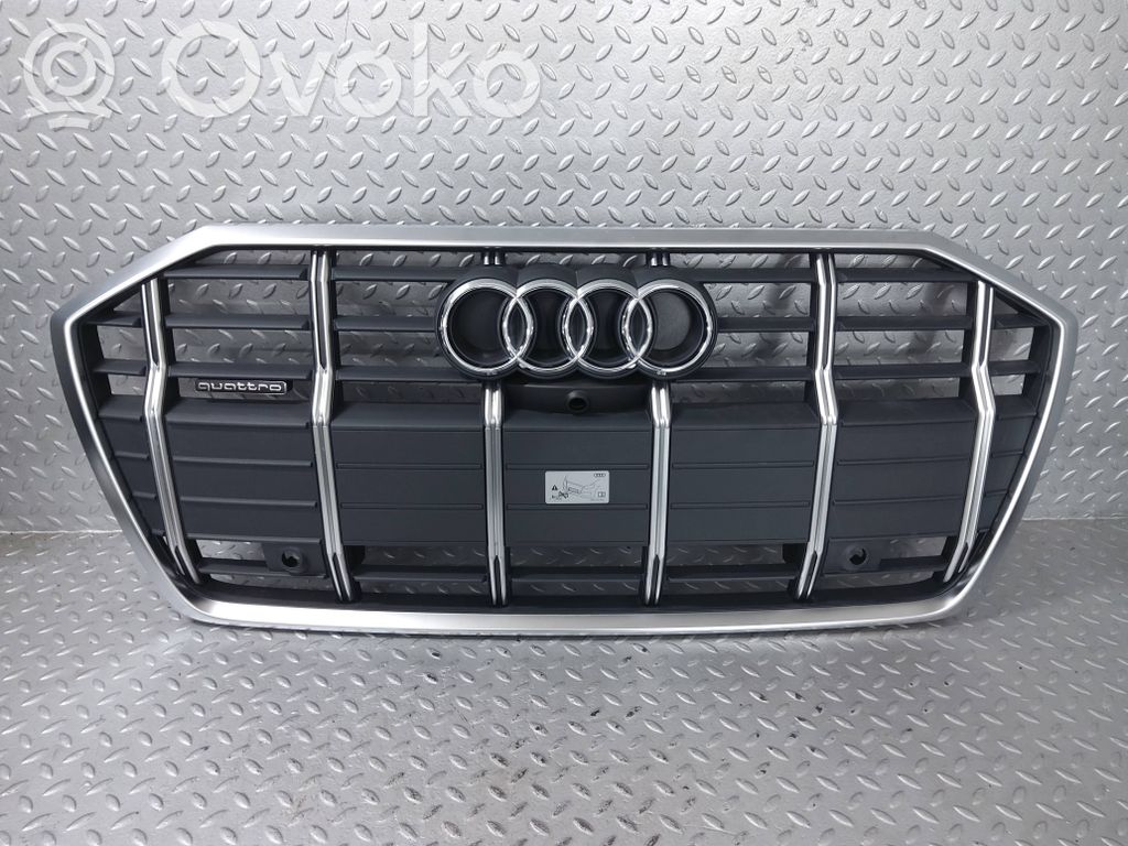 Audi A6 S6 C8 4K Etupuskurin ylempi jäähdytinsäleikkö 