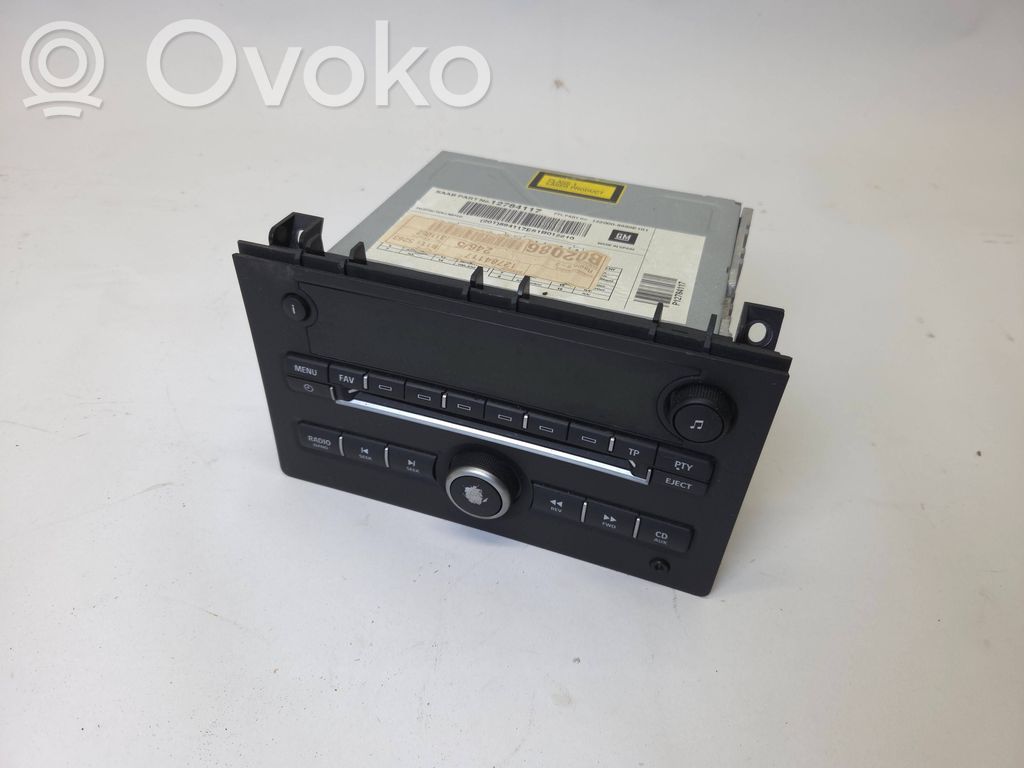 Saab 9-3 Ver2 Panel / Radioodtwarzacz CD/DVD/GPS 