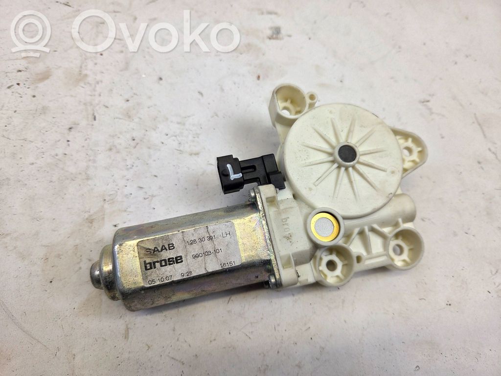 Saab 9-3 Ver2 Regulador de puerta trasera con motor 