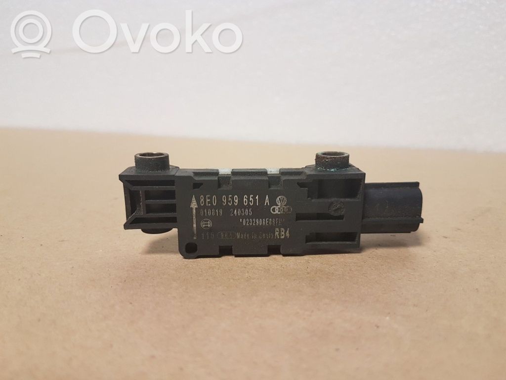 Sensor impacto/accidente para activar Airbag