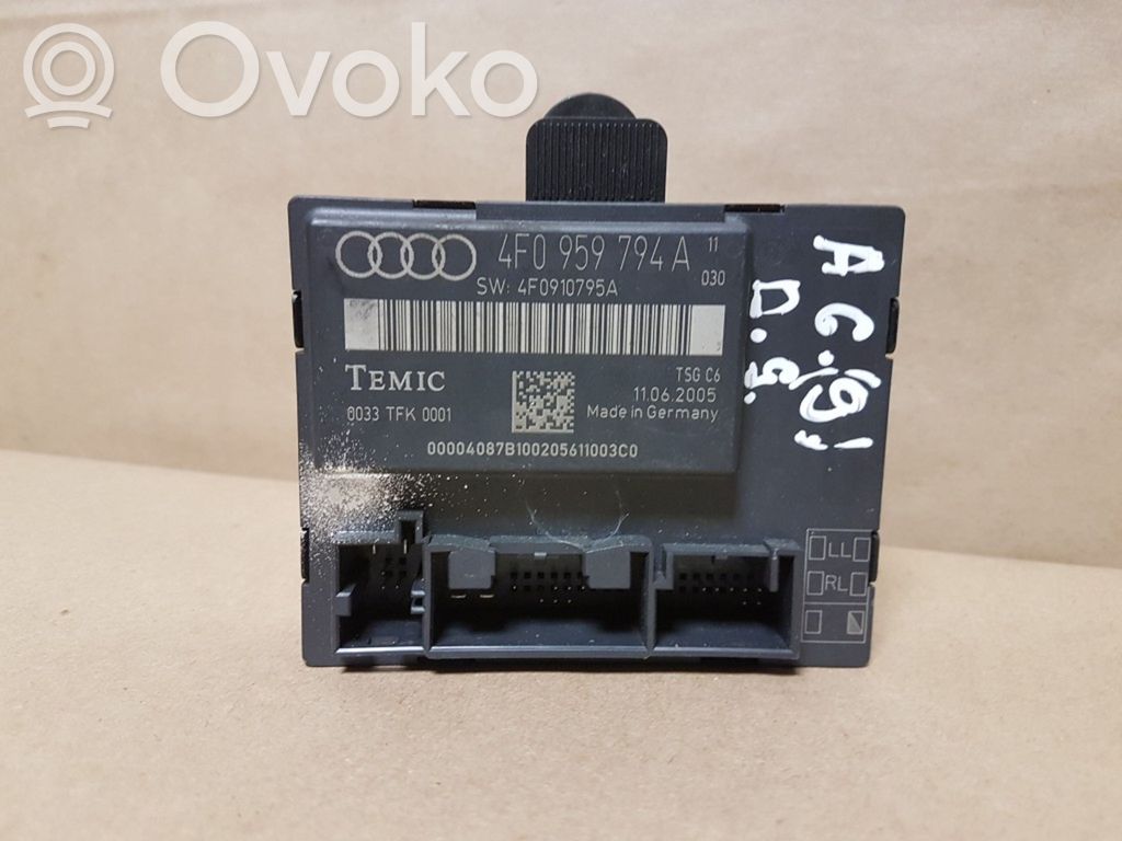 Door control unit/module   4F0959794A