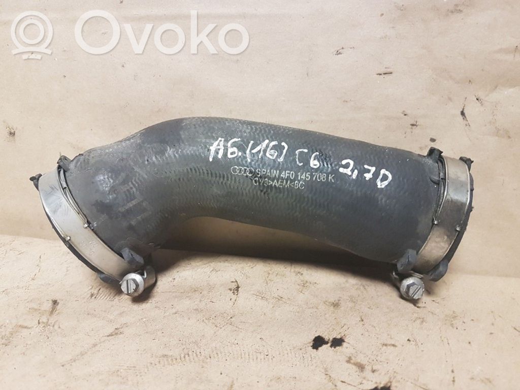 Audi A6 S6 C6 4F Intercooler hose/pipe 