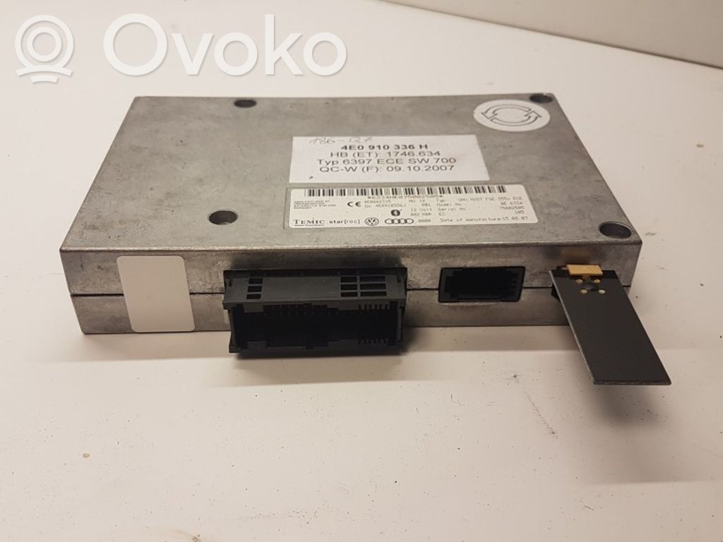 Centralina/modulo bluetooth   4E0910336H,4E0910336J,4E0862335