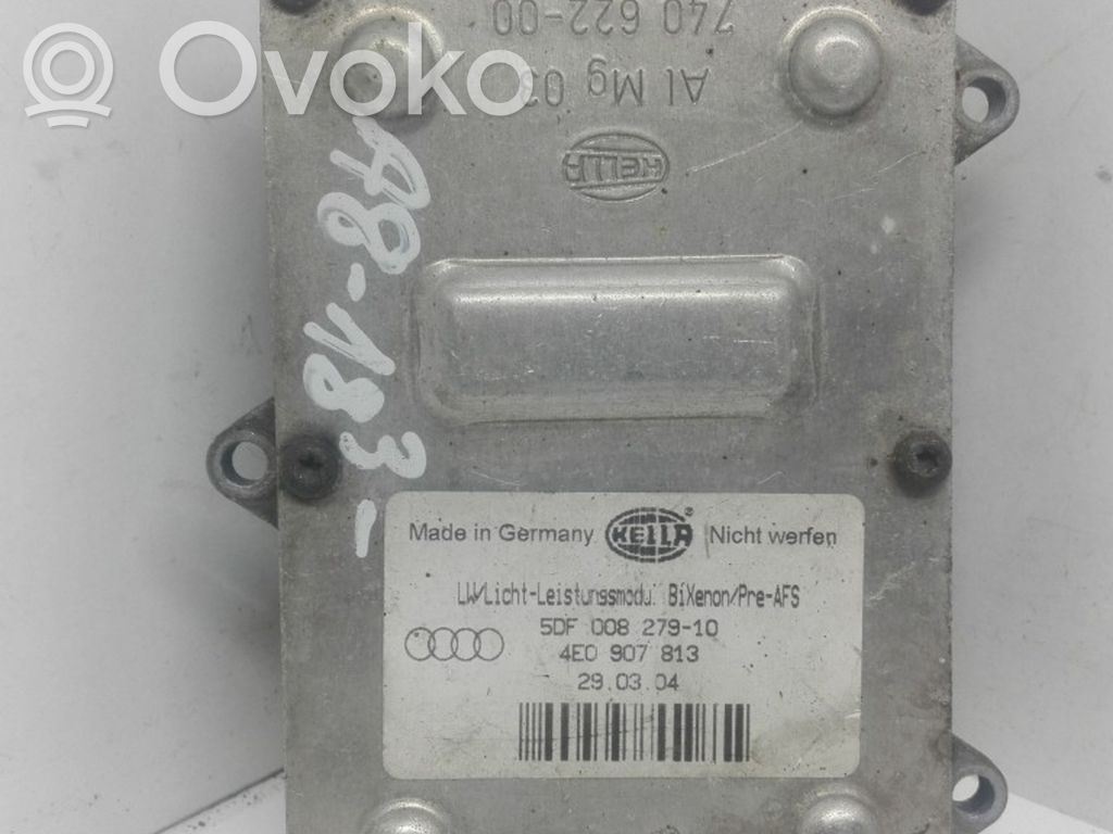 Unidad de control/módulo de los faros xenón   4E0907813
