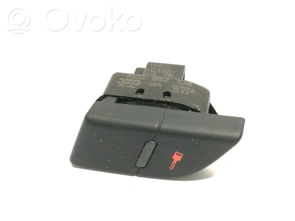 Audi A8 S8 D3 4E Botón interruptor de bloqueo de puertas 