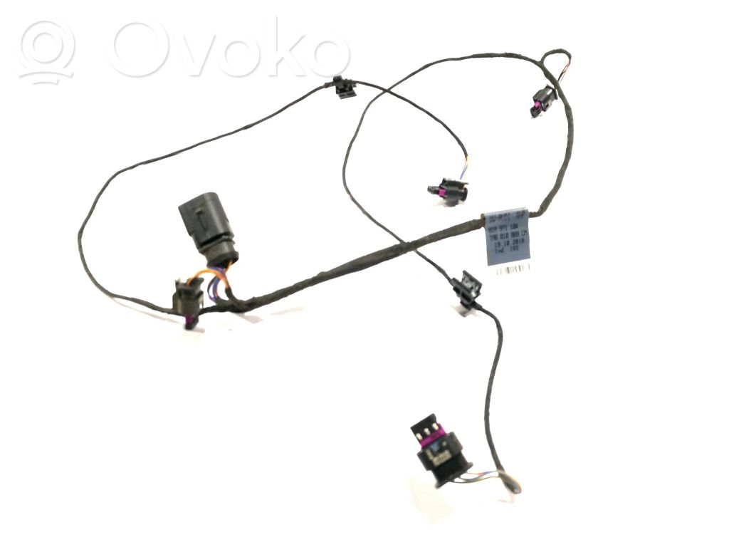 Cableado del sensor de aparcamiento (PDC)   81A971104,19102018,TAB010889CM
