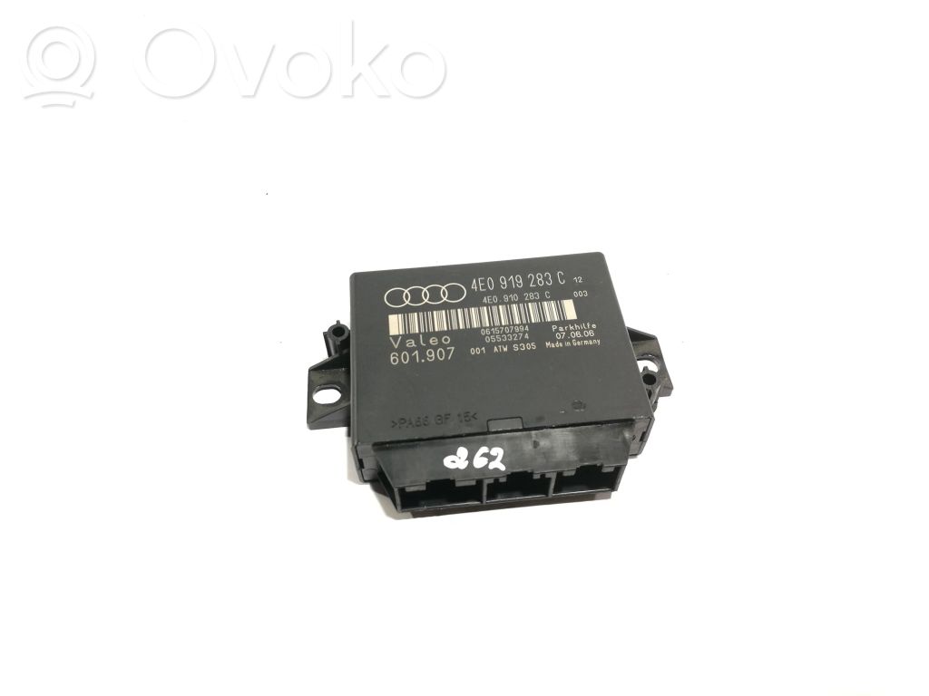 Audi A8 S8 D3 4E Unitate/modul de comandă parcare PDC 