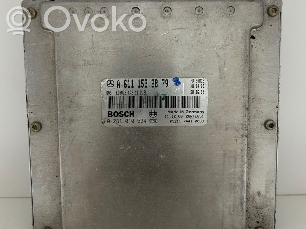 Mercedes-Benz E W210 Engine control unit/module 