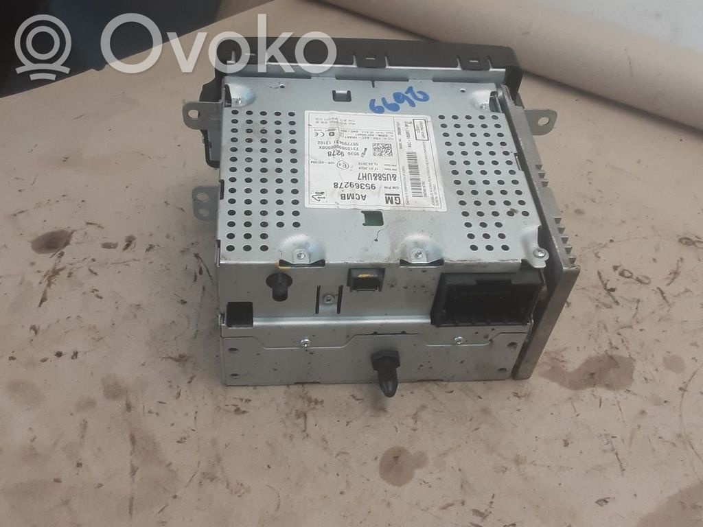 Chevrolet Aveo Moduł / Sterownik GPS 