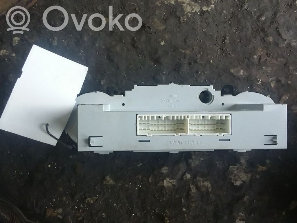 Climate control unit