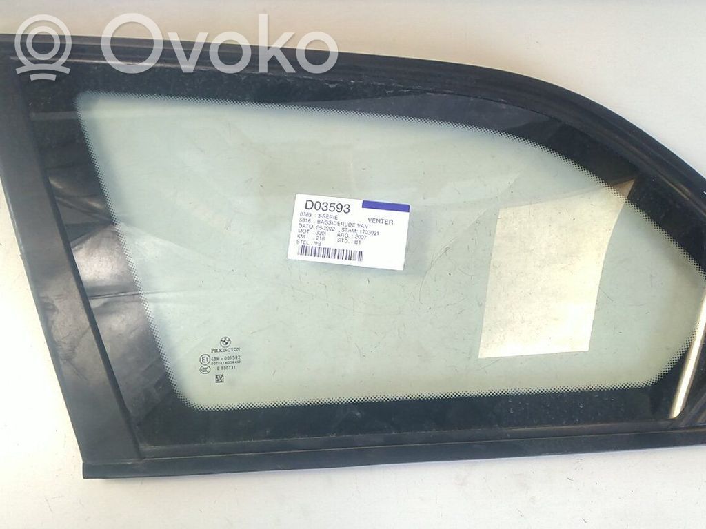 BMW 3 E90 E91 Rear side window 