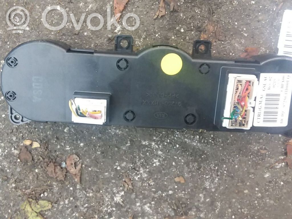 Unidad de control climatización