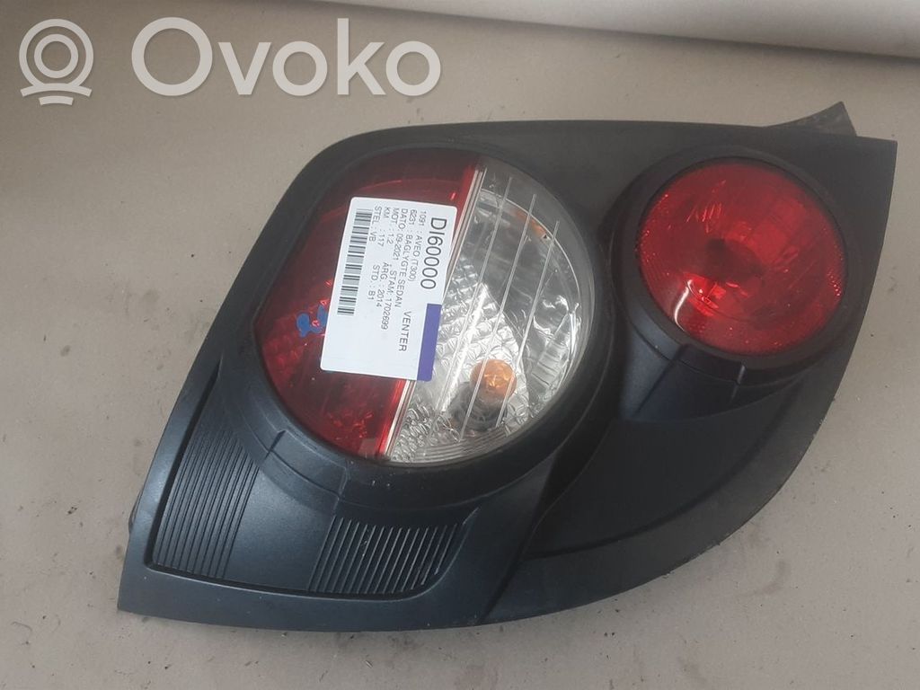 Chevrolet Aveo Lampă spate în caroserie 