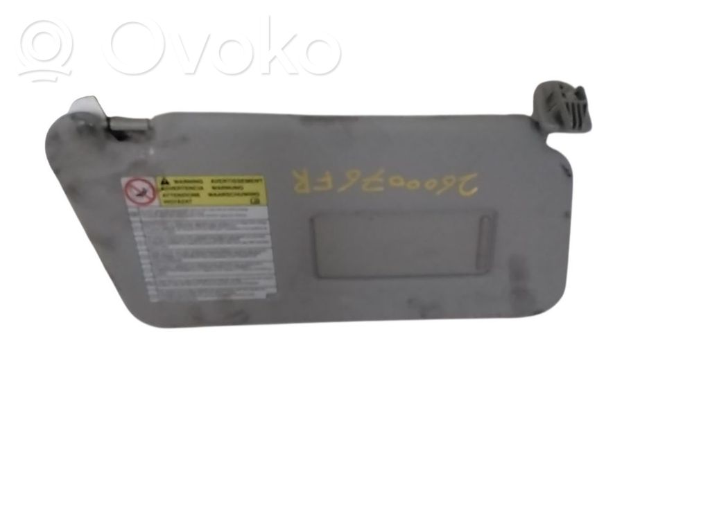 Sun visor   8480151K006GS