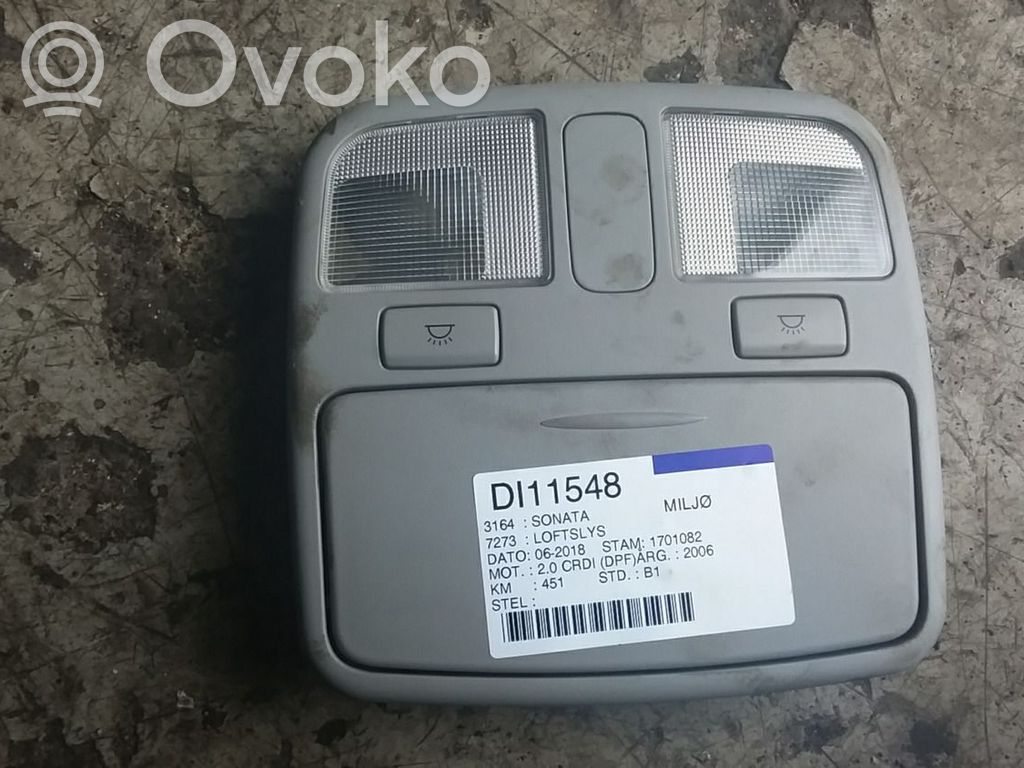 Hyundai Sonata Lampă scaun față 