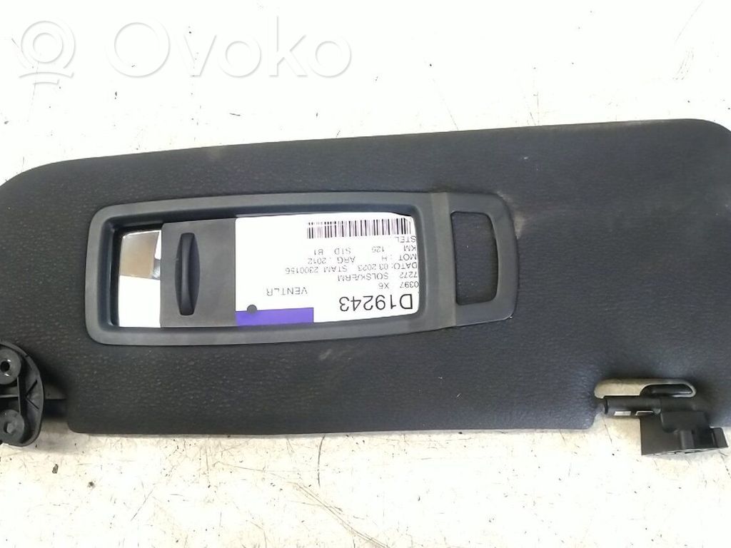 Sun visor   51167281648