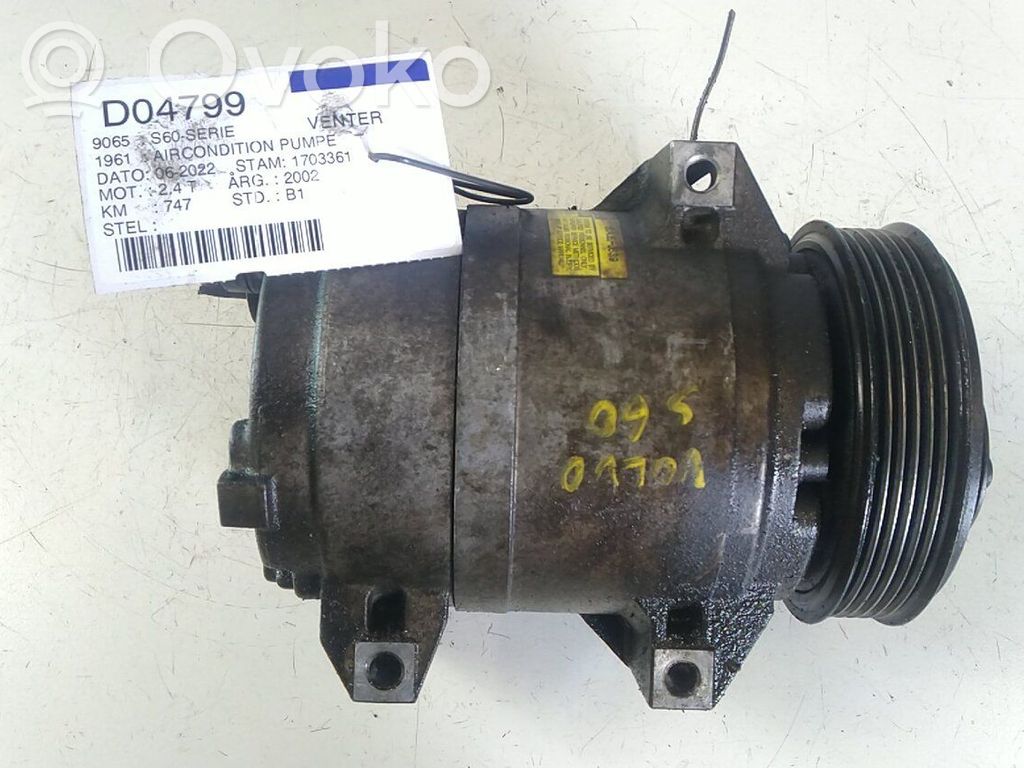 Compressore aria condizionata (A/C) (pompa)   36050585