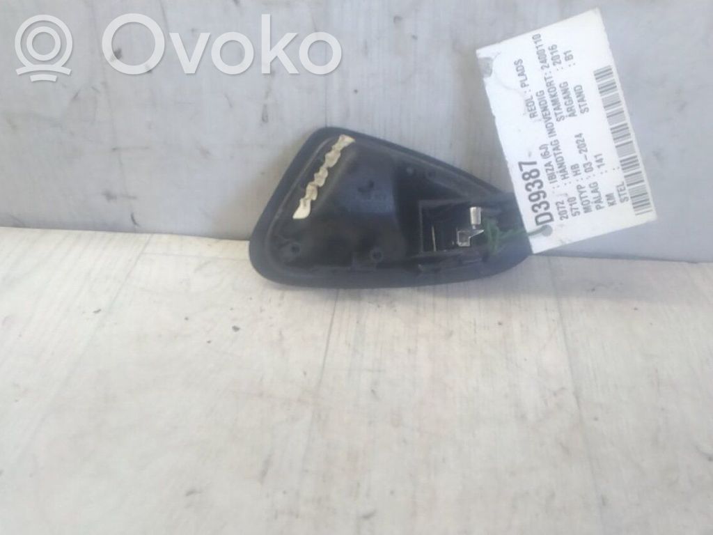 Seat Ibiza IV (6J,6P) Klamka wewnętrzna drzwi przednich 