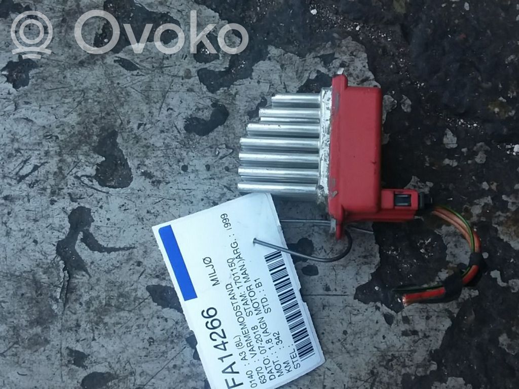 Audi A3 S3 8L Motorino ventola riscaldamento/resistenza ventola