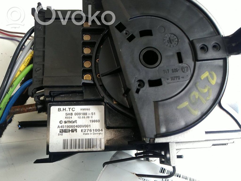 Panel klimatyzacji   A4519060400V001