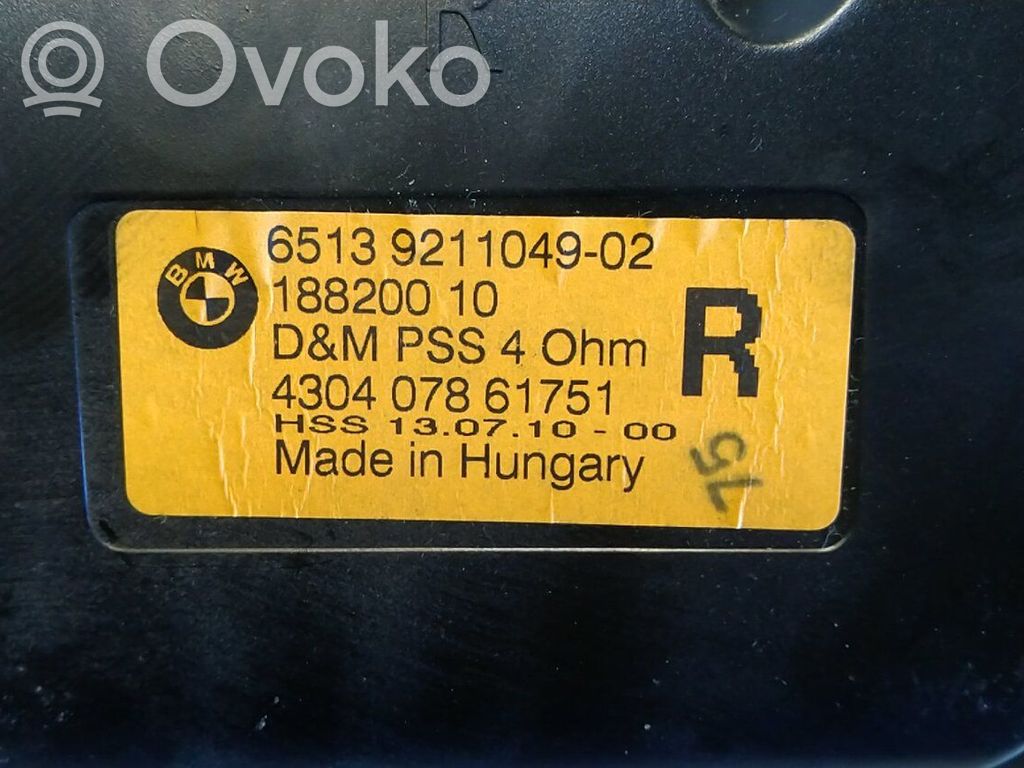 BMW X5 E70 Głośnik drzwi przednich 