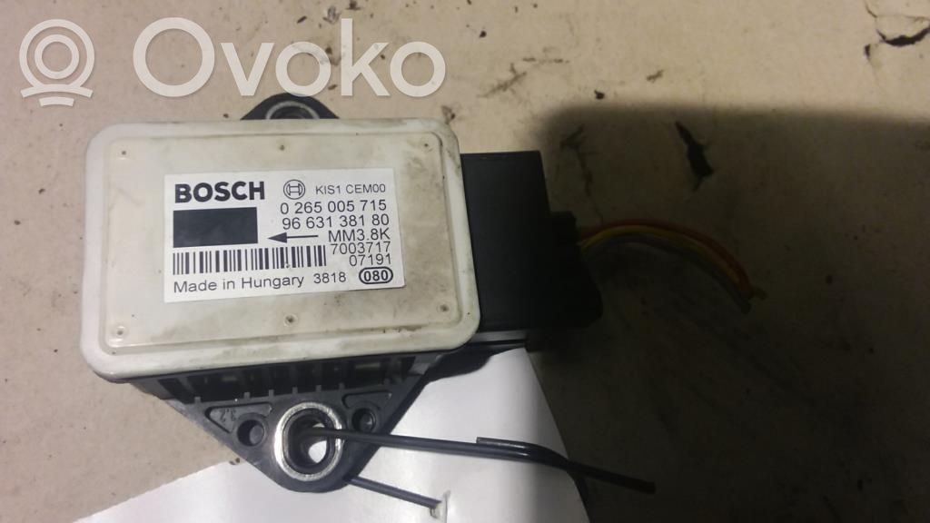 Senzor de accelerație ESP   0265005715