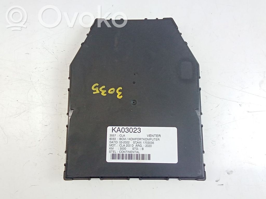 Mercedes-Benz CLA C118 X118 Modul confort 