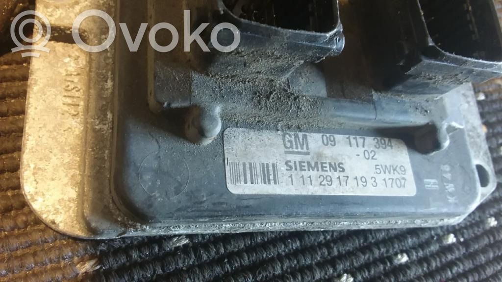 Ignition-blocking relay   09117394