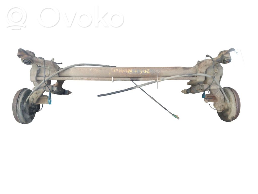 Peugeot 206 Trave dell'asse posteriore 