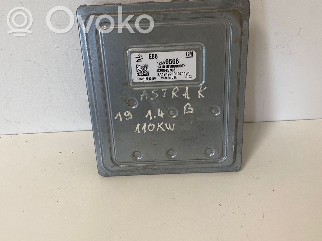 Opel Astra K Engine control unit/module 