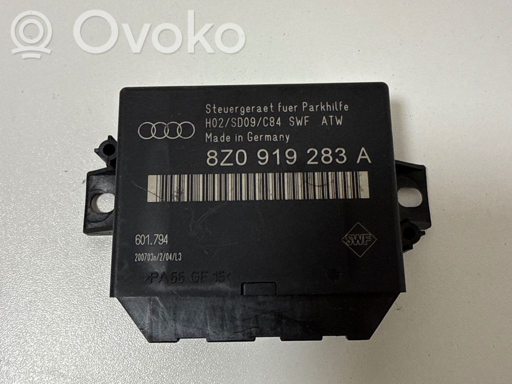 Audi A4 S4 B6 8E 8H Parkošanas (PDC) vadības bloks 